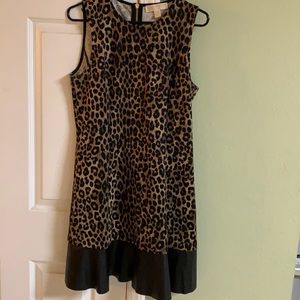 Beautiful animal print dress.